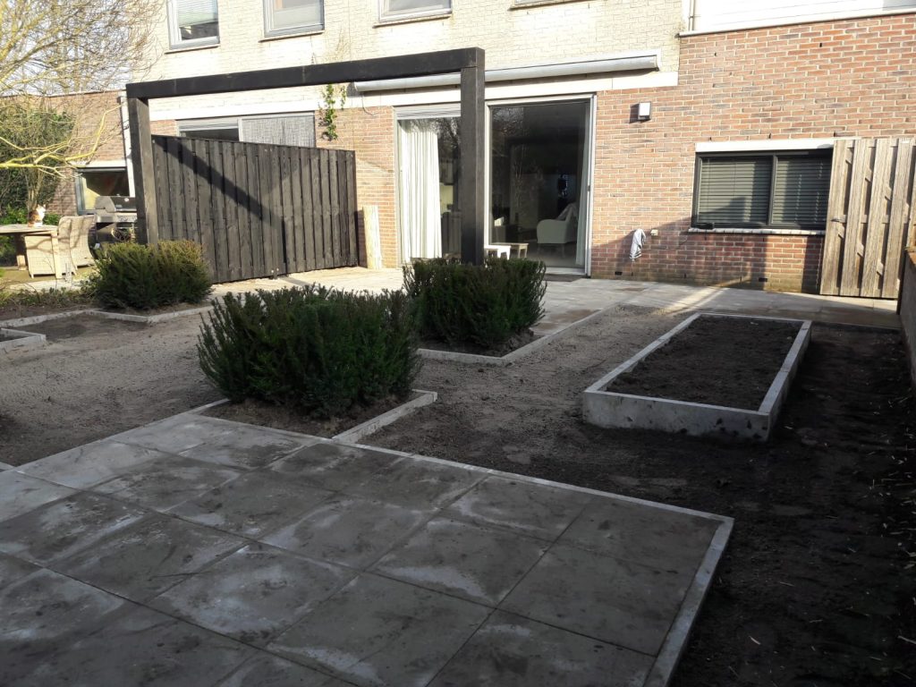 Project aanleg tuin Leusden