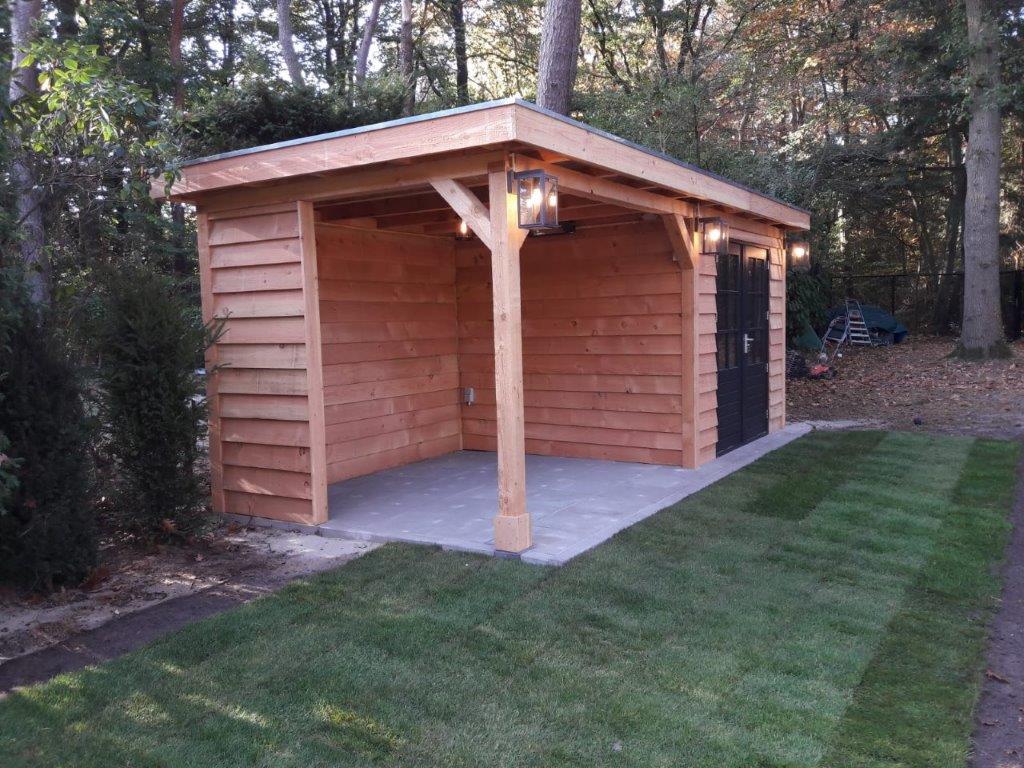 Houten veranda